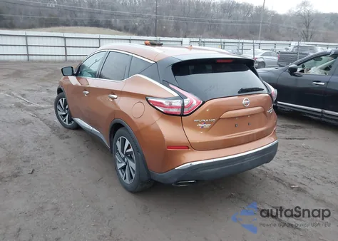 2015 Nissan Murano Platinum z USA, uszkodzony, nr VIN 5N1AZ2MH9FN266369